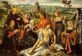Altarpiece of the Lamentation (central) by Joos van Cleve